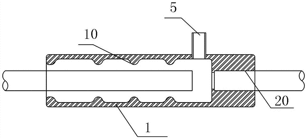 Reinforcement grouting connection sleeve without independent grouting port, system and construction method