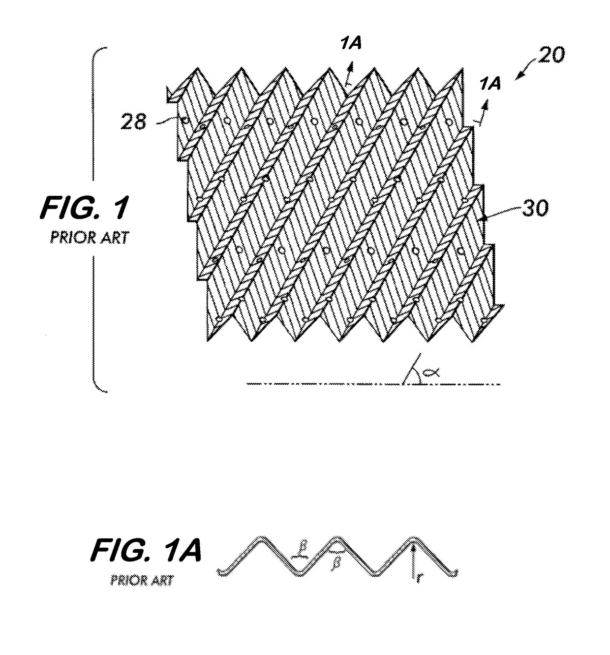 Exchange Column With Corrugated Structured Packing And Method For Use Thereof