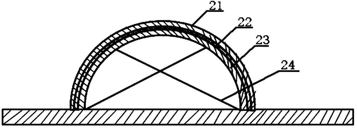 Inner rib reinforced polyethylene spiral corrugated pipe and joint connecting method thereof