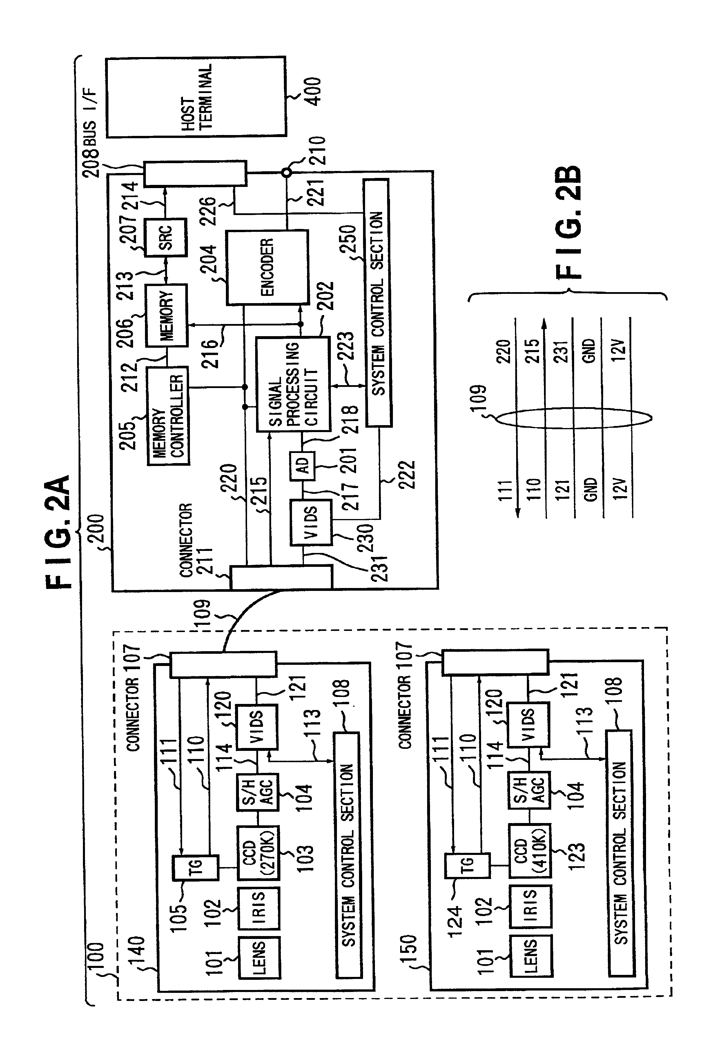 Video input apparatus and image pickup system including the apparatus
