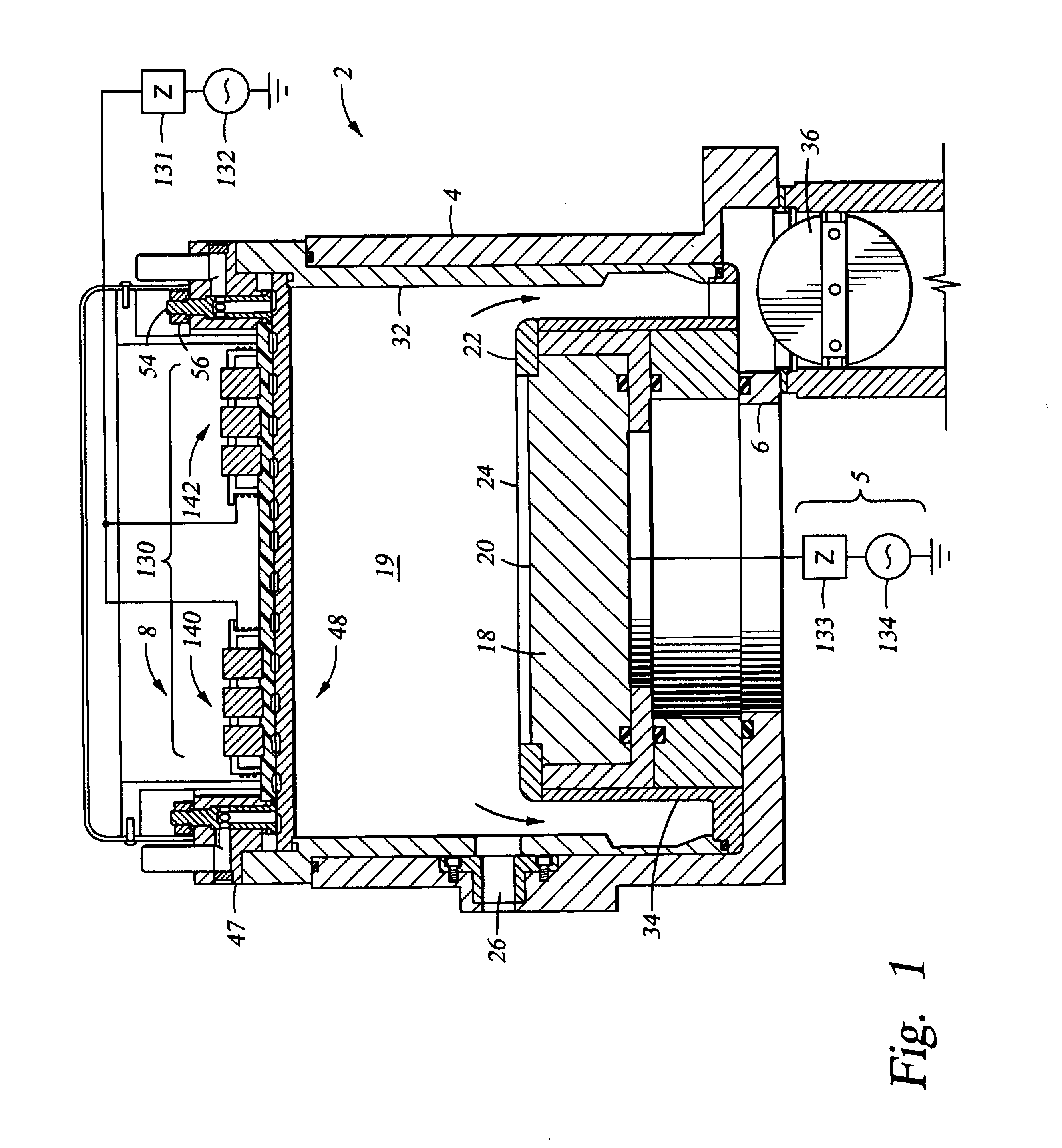 Temperature controlled window with a fluid supply system