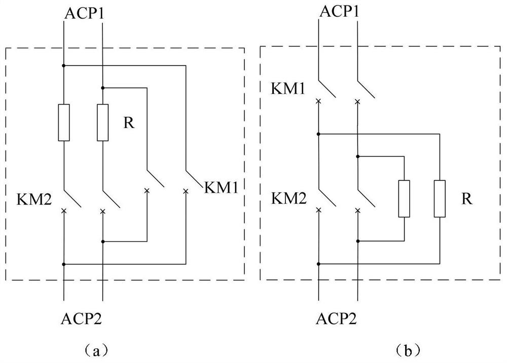 Power electronic transformer and starting control method thereof