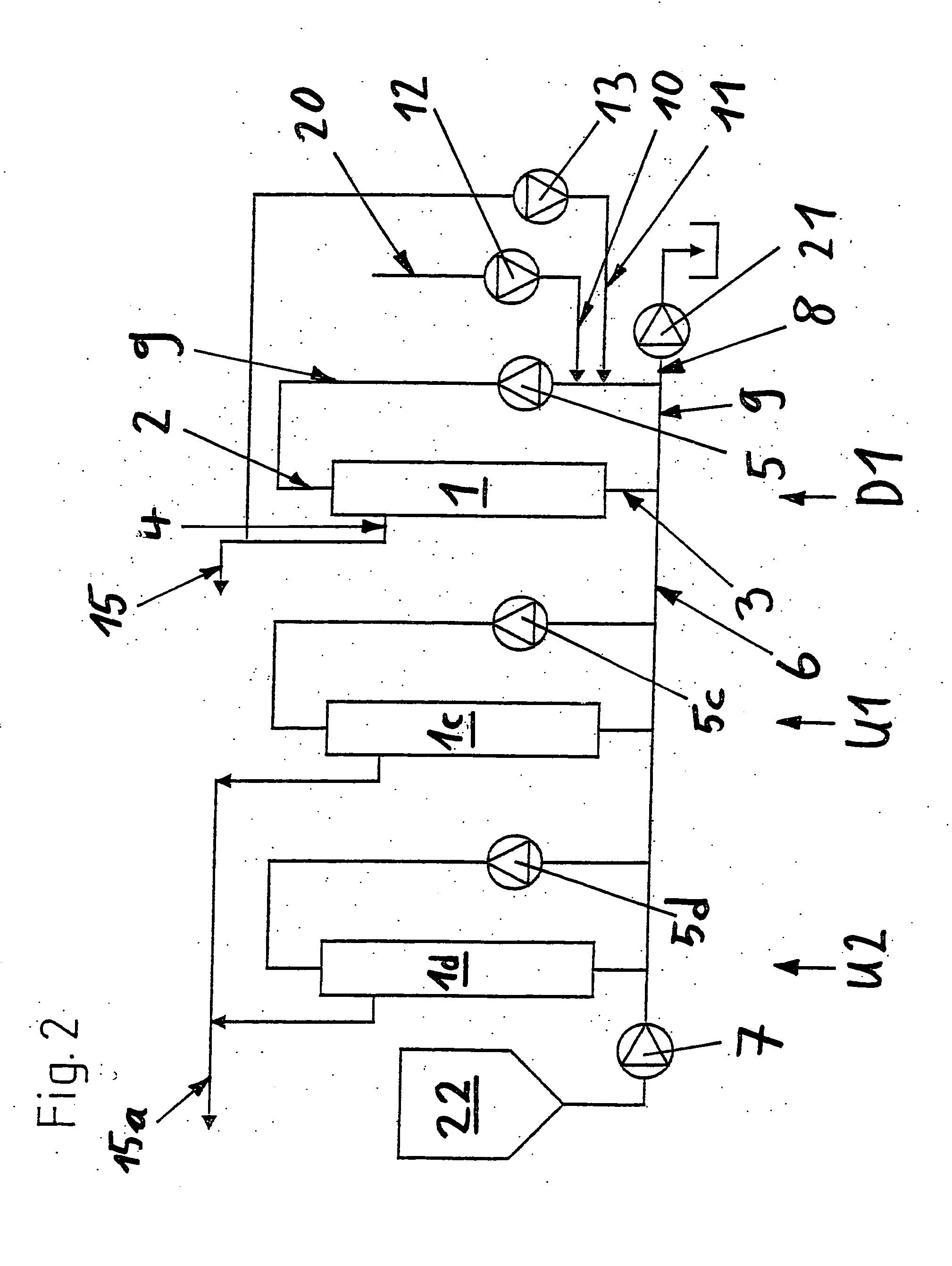 Method for diafiltration of a product and device for carrying out this method