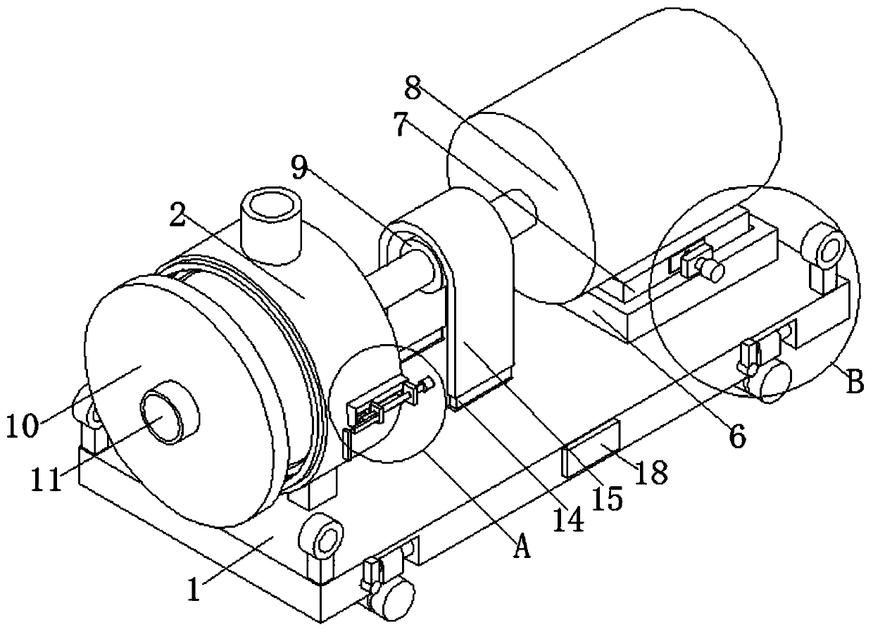 Centrifugal pump for chemical engineering