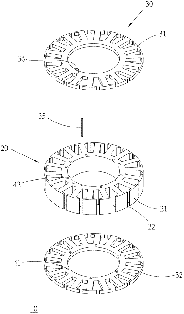 Radiating structure of torque motor