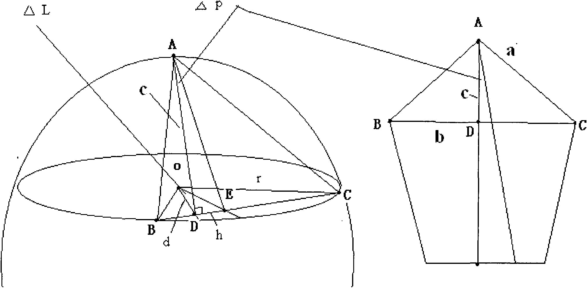Generation method of regular dodecahedron map projection