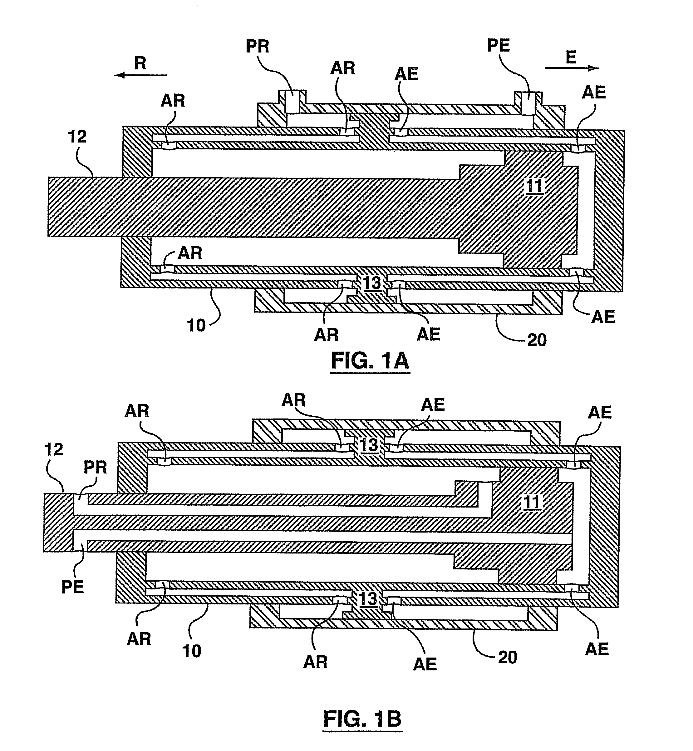 Two-stage double acting hydraulic cylinder assembly and use thereof in apparatus for digging and transplanting trees