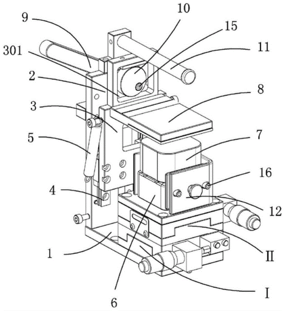 An automatic pressing mechanism for earphones