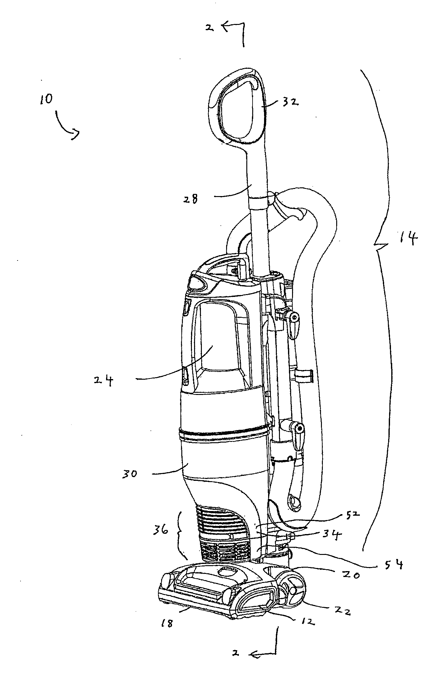 Surface cleaning apparatus with openable filter compartment