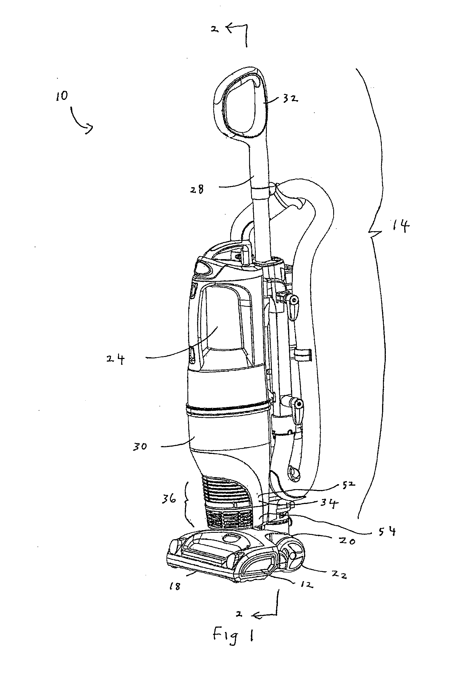 Surface cleaning apparatus with openable filter compartment