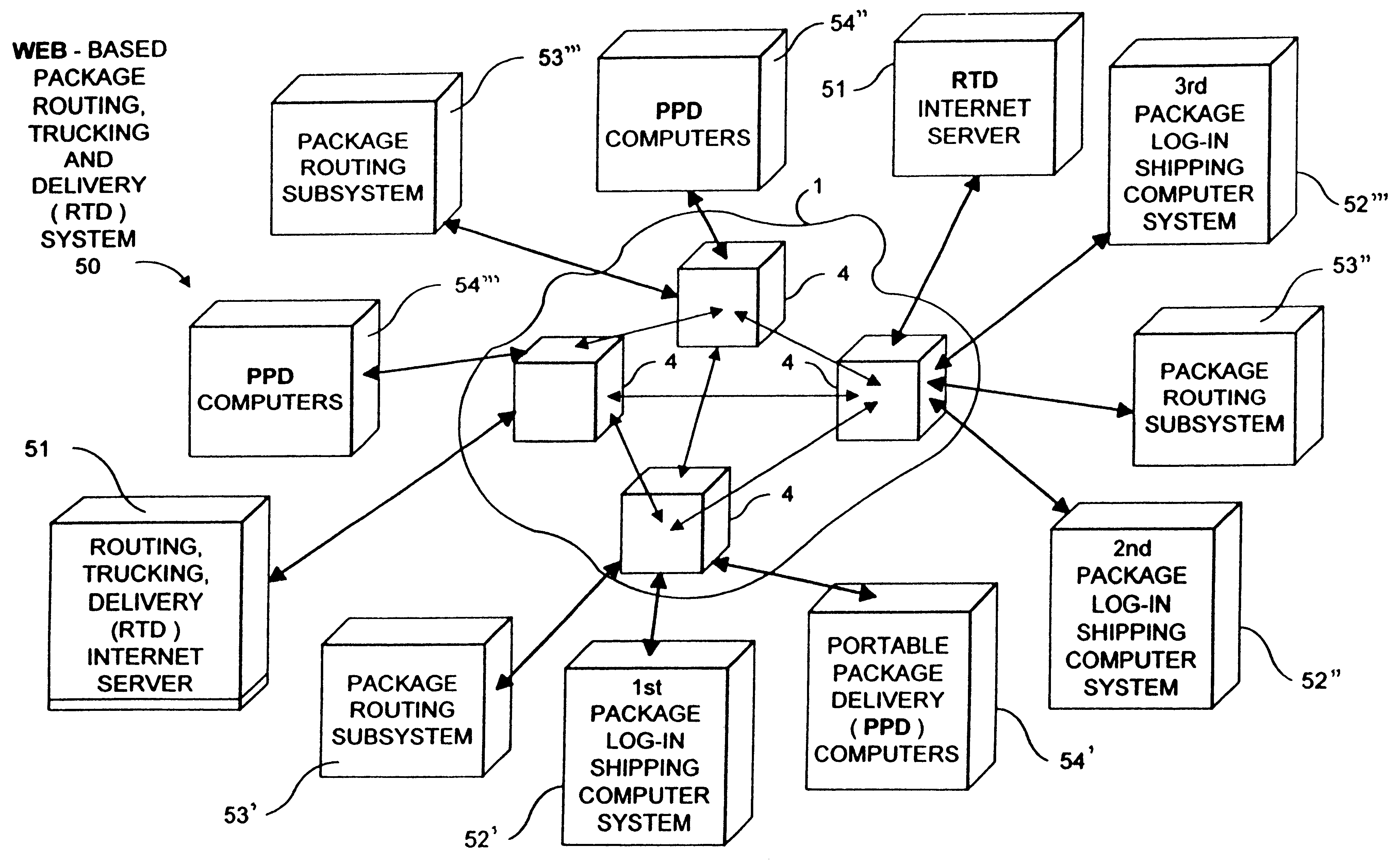 Internet-based system and method for tracking objects bearing URL-encoded bar code symbols