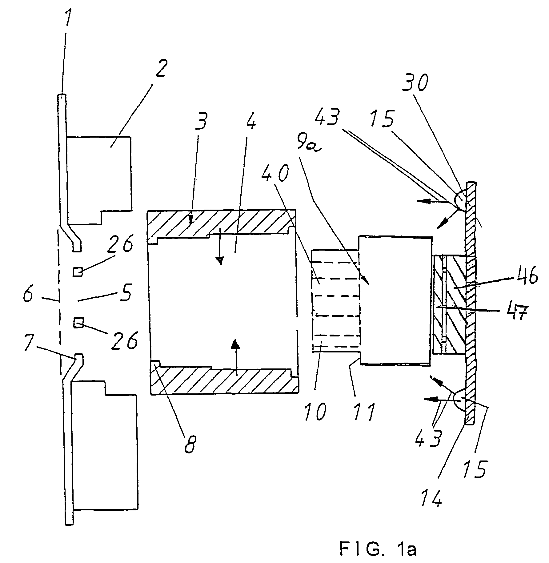 Electric switch, especially a piezo switch, with optical and/or mechanical feedback of the switching operation