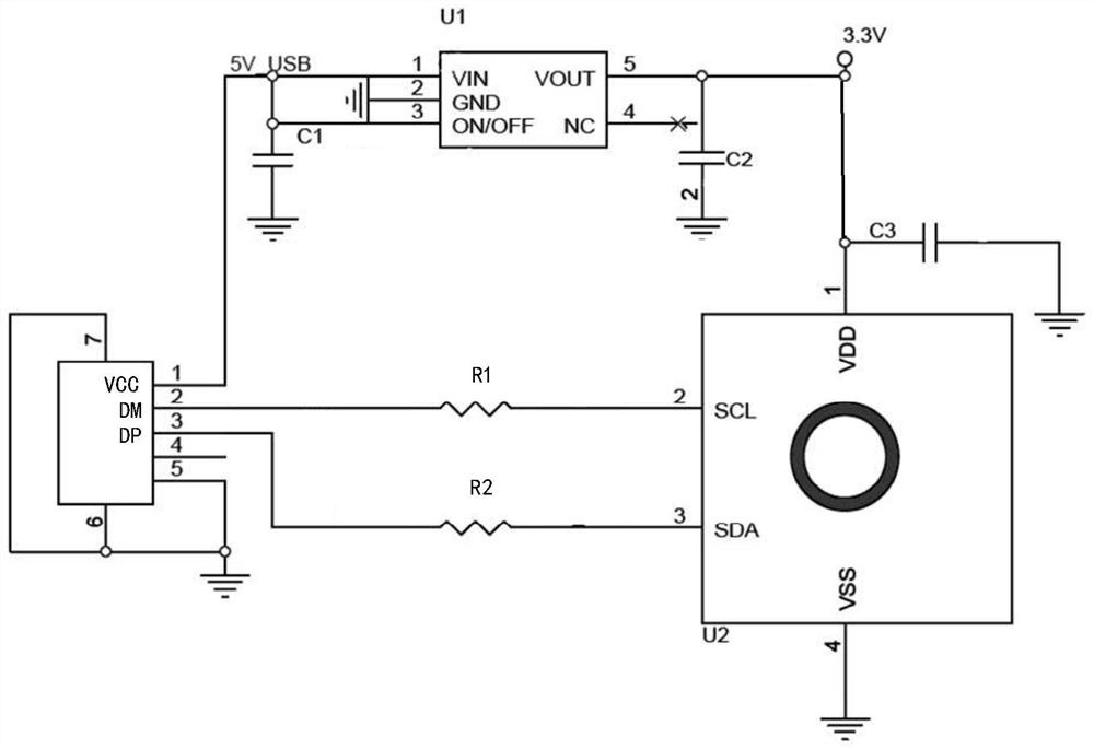 Transmission line with temperature and humidity detection function