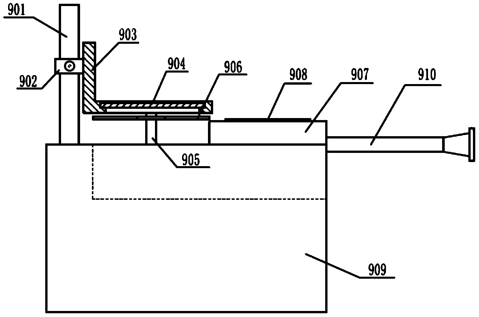 Rapid atomic fluorescence spectroscopy heavy metal and trace element detection method based on laser ablation plume