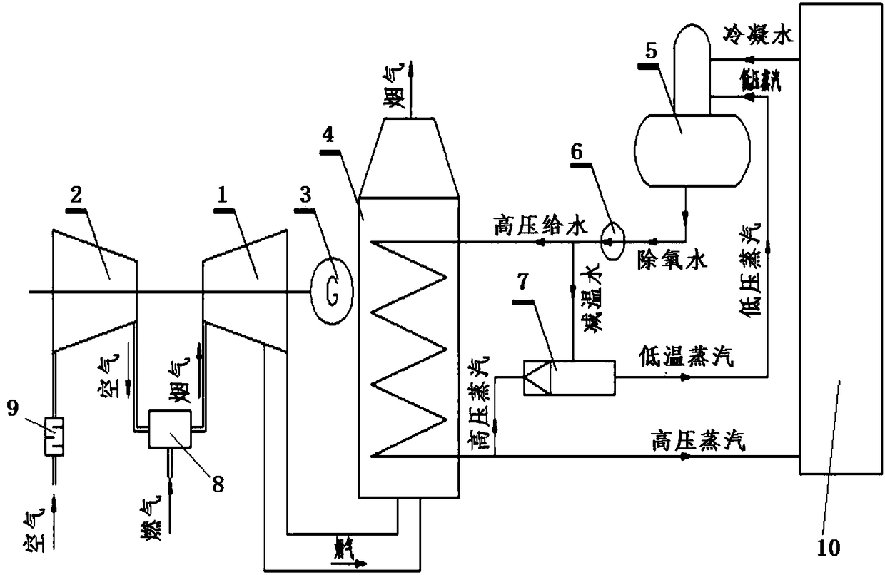 Method for combined heating and power of aluminum oxide plant