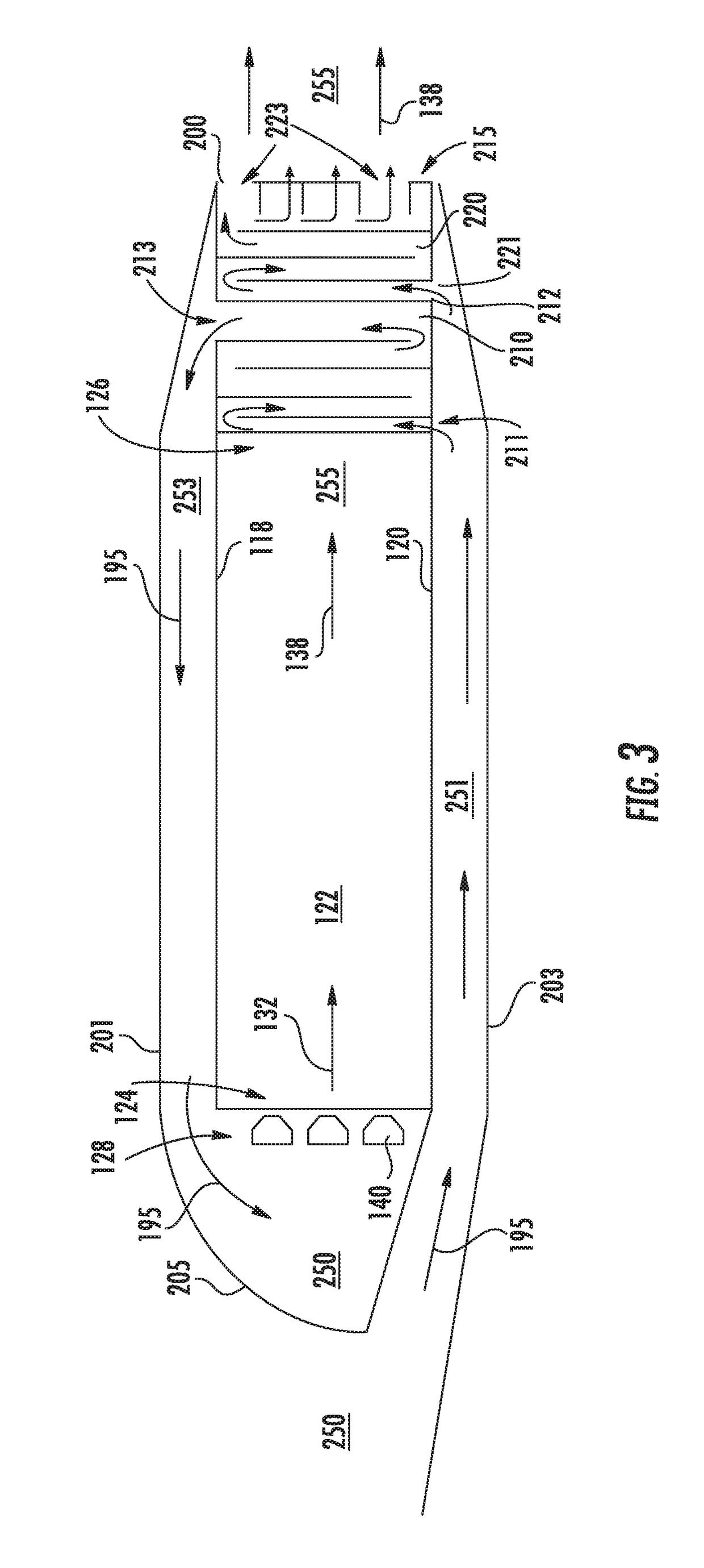 Combustion Section Heat Transfer System for a Propulsion System