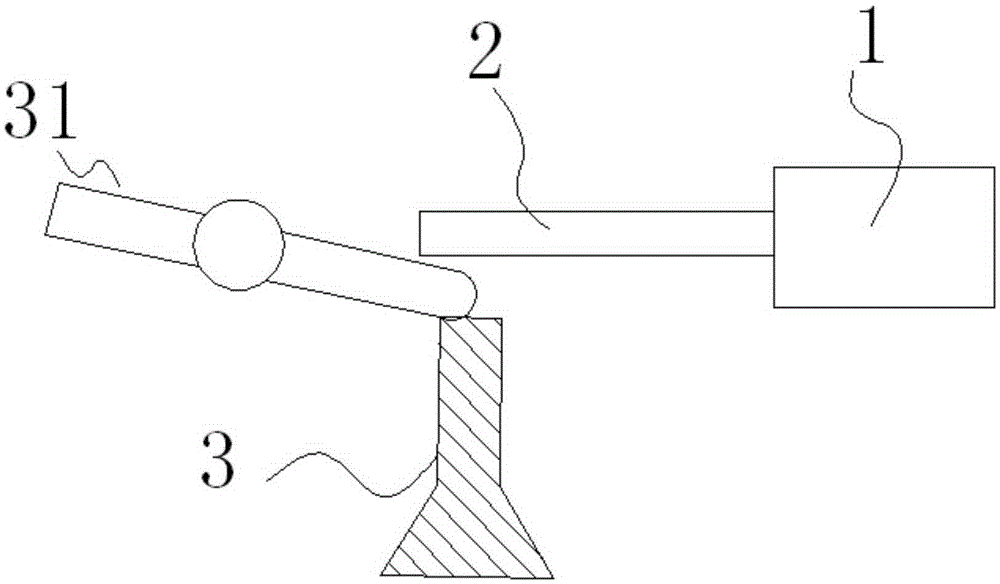 Speed reduction and pressure reduction device for vehicle engine and pressure reduction method