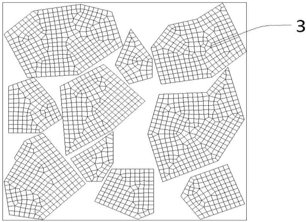 Modeling method for high-compactness discrete particle heterogeneous system