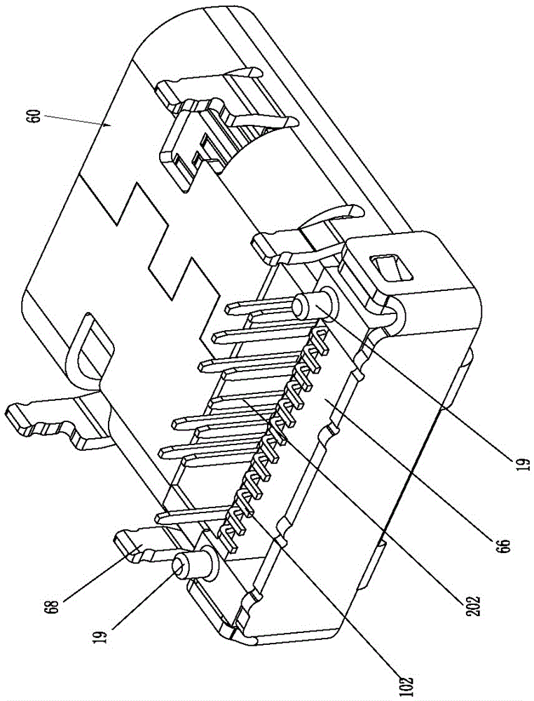 A fully automated manufacturing process usb3.1 connector socket and assembly method thereof