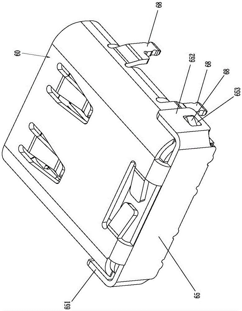 A fully automated manufacturing process usb3.1 connector socket and assembly method thereof