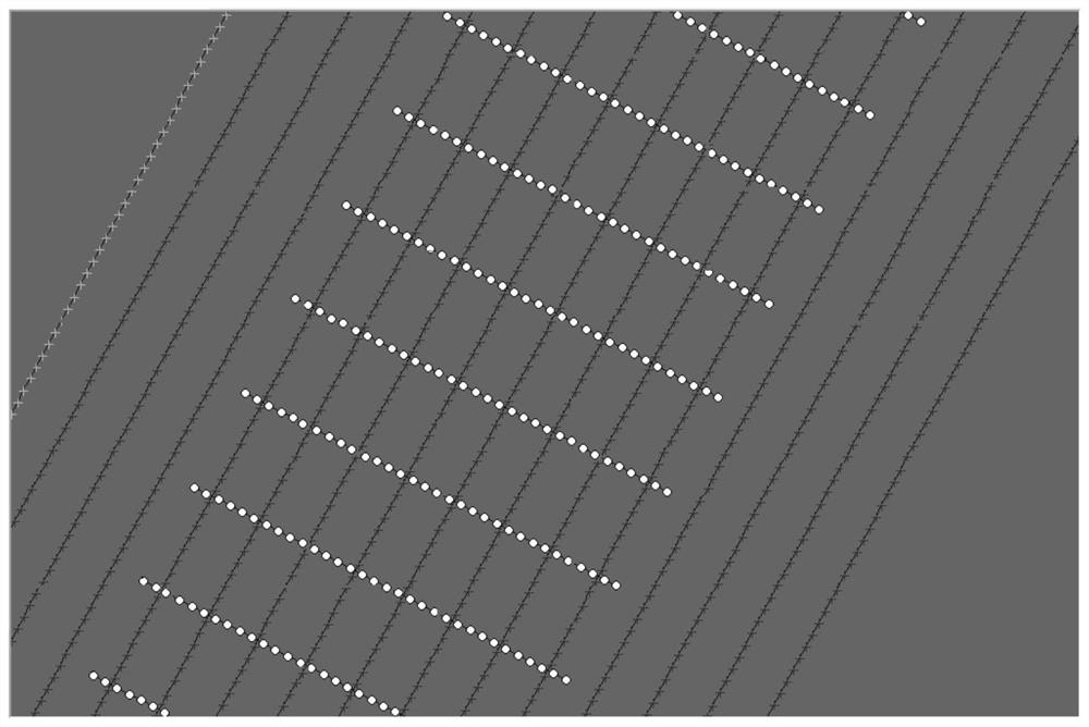 A method and device for moving shot points in obstacle areas of a three-dimensional seismic acquisition and observation system