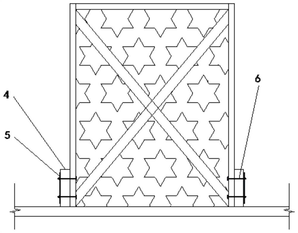 Construction hoist canopy and construction method