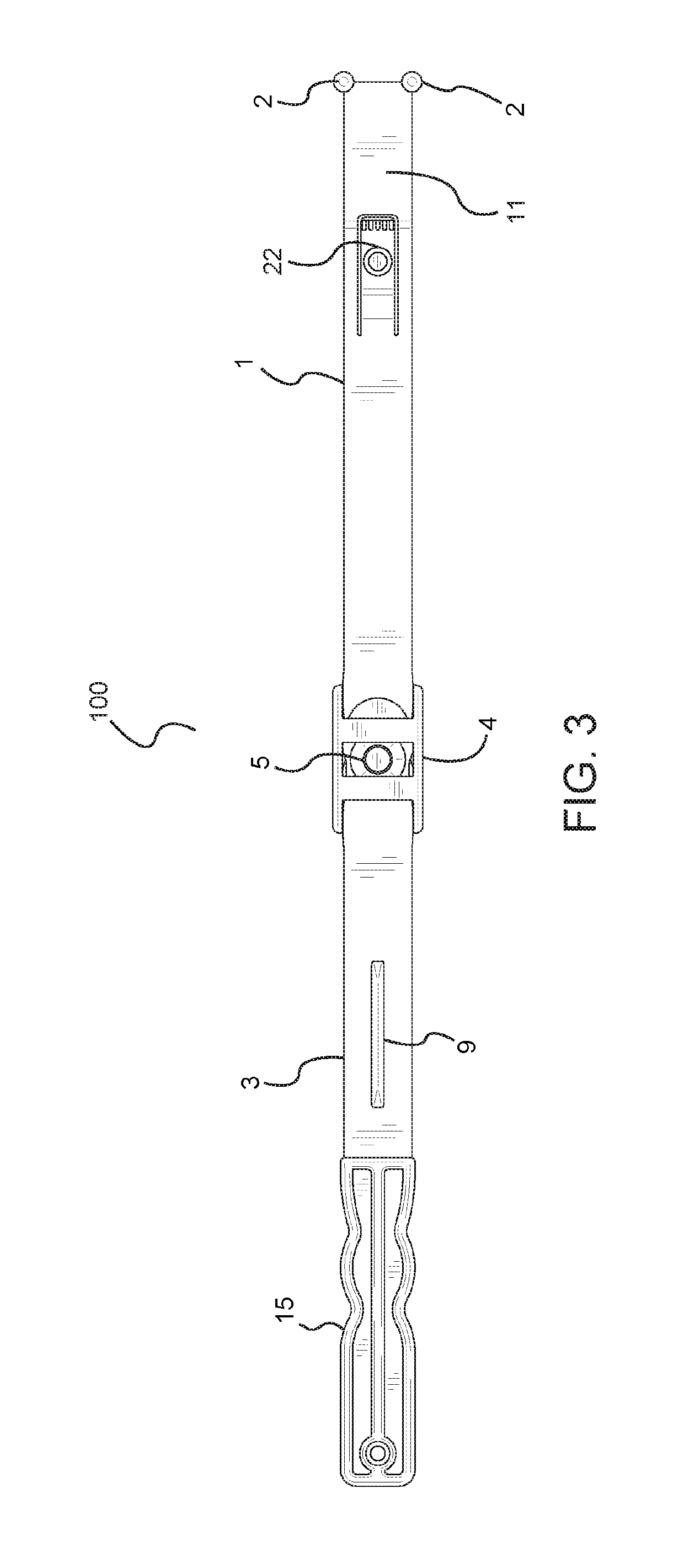 Handheld device for personal hygiene of the foot