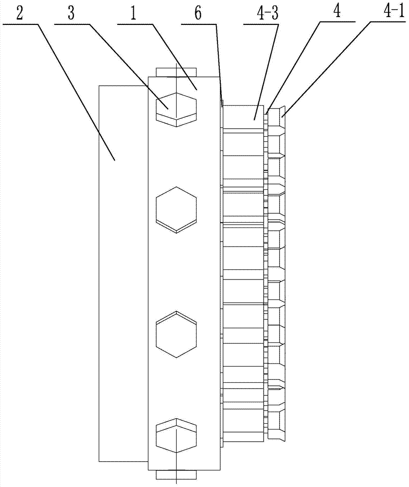 A constant force grinding tool for grinding the mold surface of an automobile panel