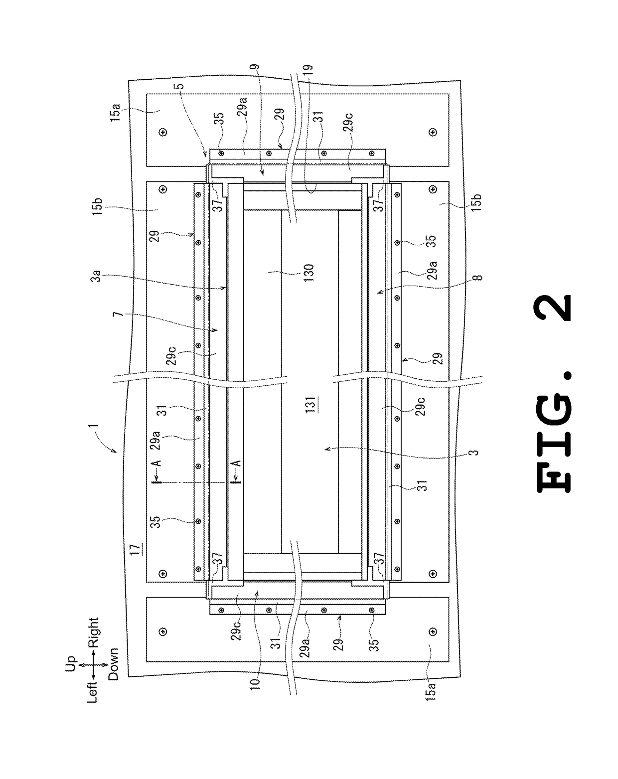 Waterproofing member and exterior wall structure