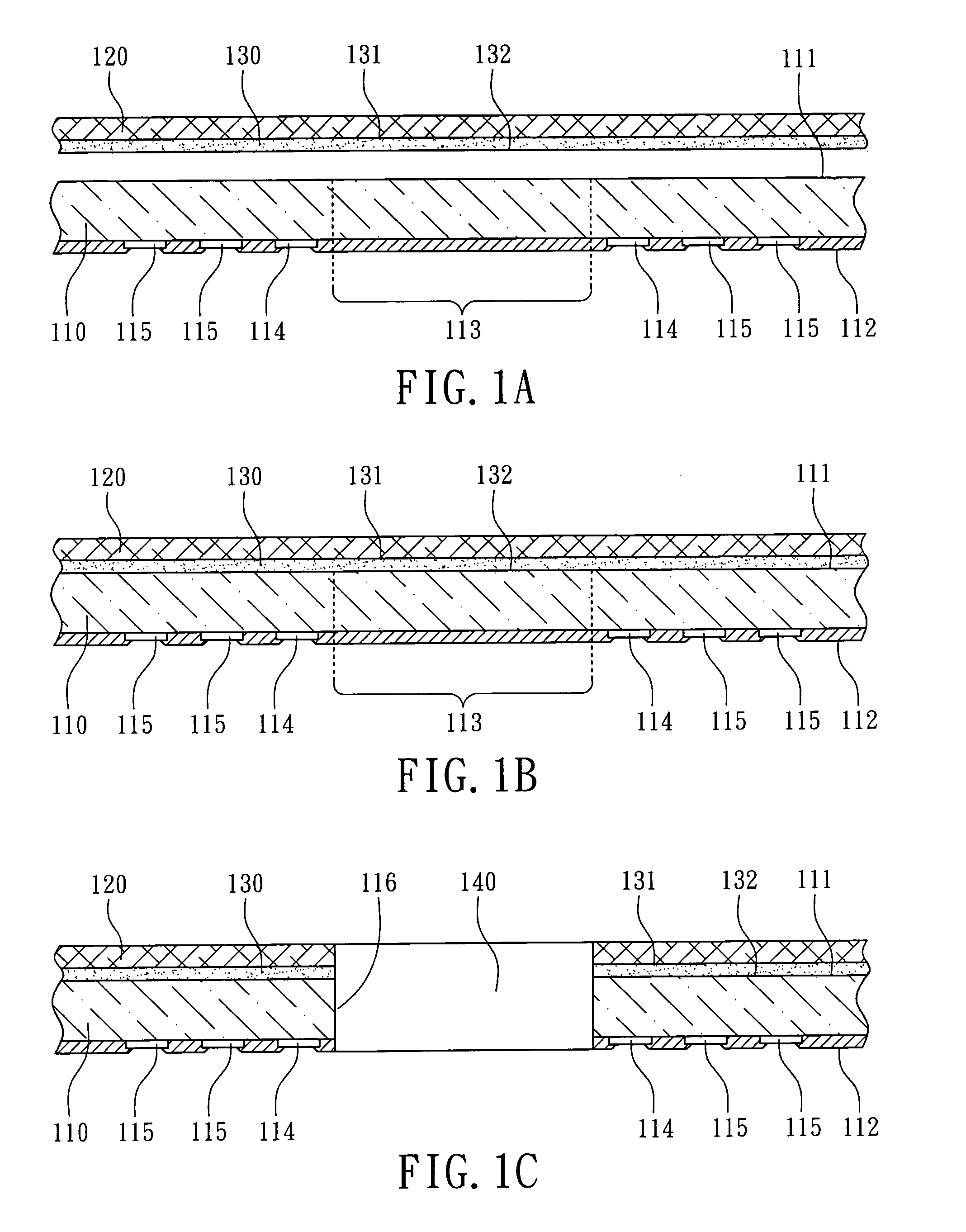 Method for manufacturing a semiconductor package with a laminated chip cavity