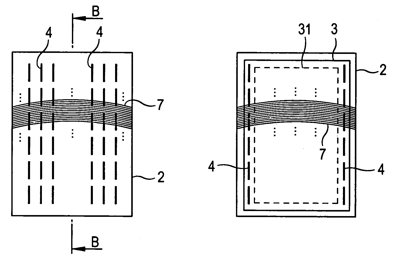 Device for fixing thin and flexible substrates