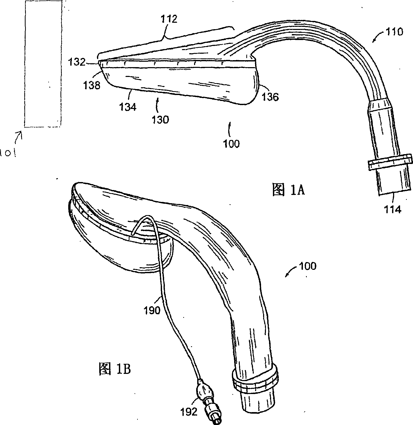 Laryngeal mask airway device including parylene