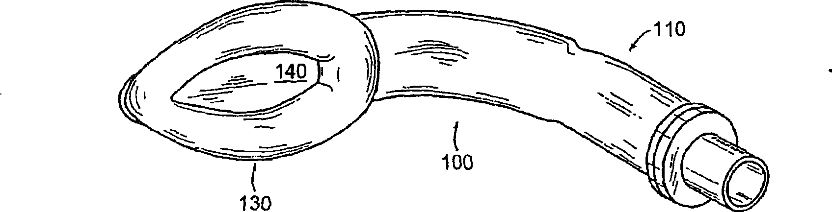 Laryngeal mask airway device including parylene