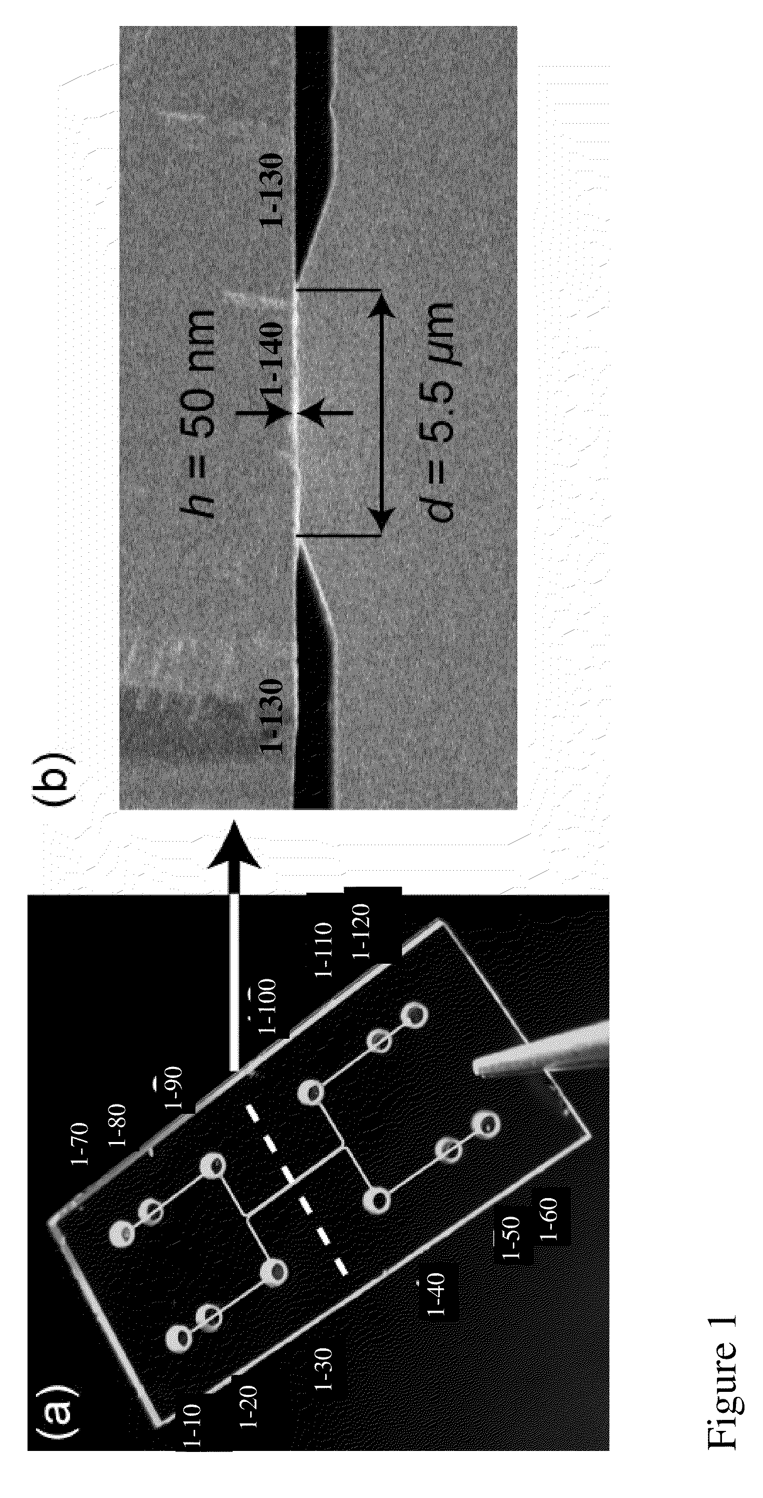 Nanoconfinement- based devices and methods of use thereof