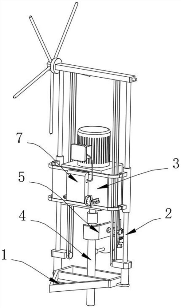 Sampling device capable of avoiding sticking and blocking of sample in geological exploration and operation method