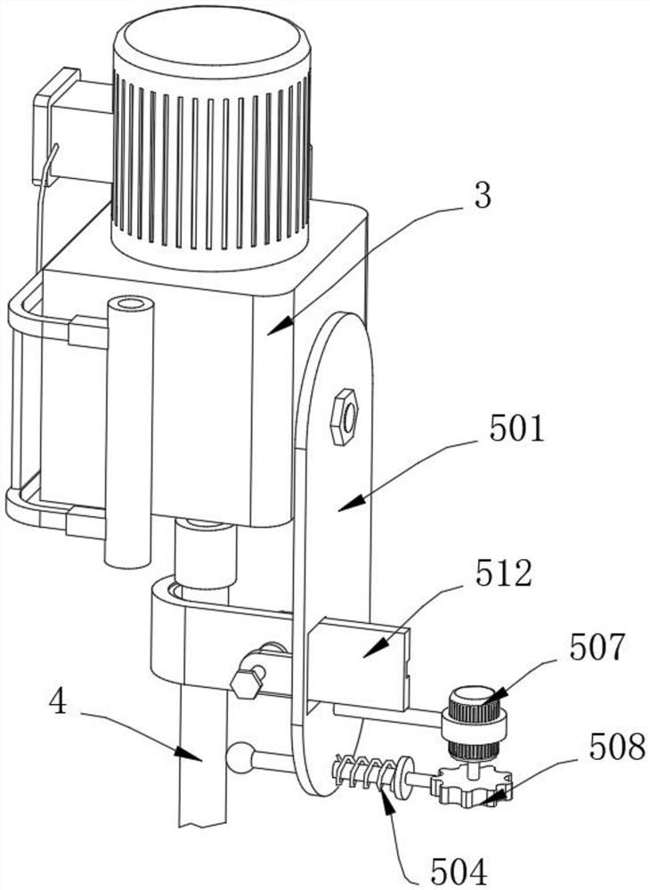 Sampling device capable of avoiding sticking and blocking of sample in geological exploration and operation method