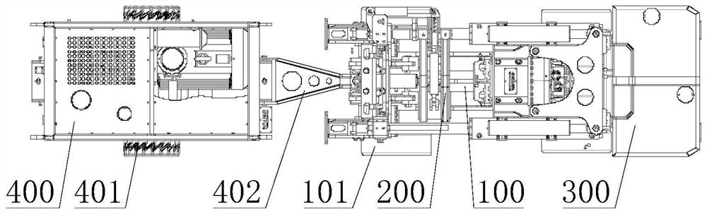 Drilling machine with assembled power unit