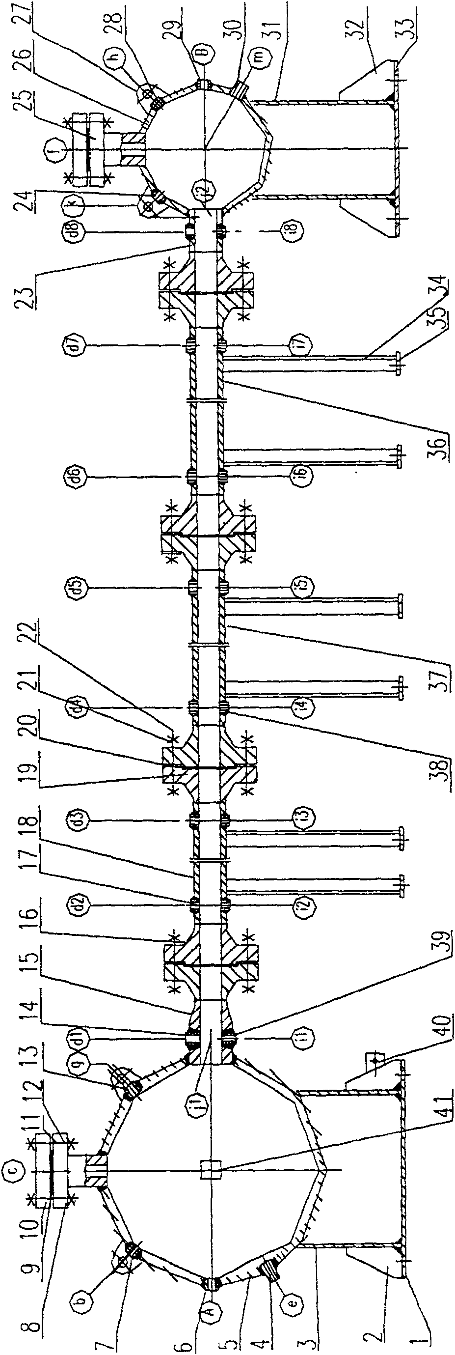 Multifunctional gas explosion experiment system