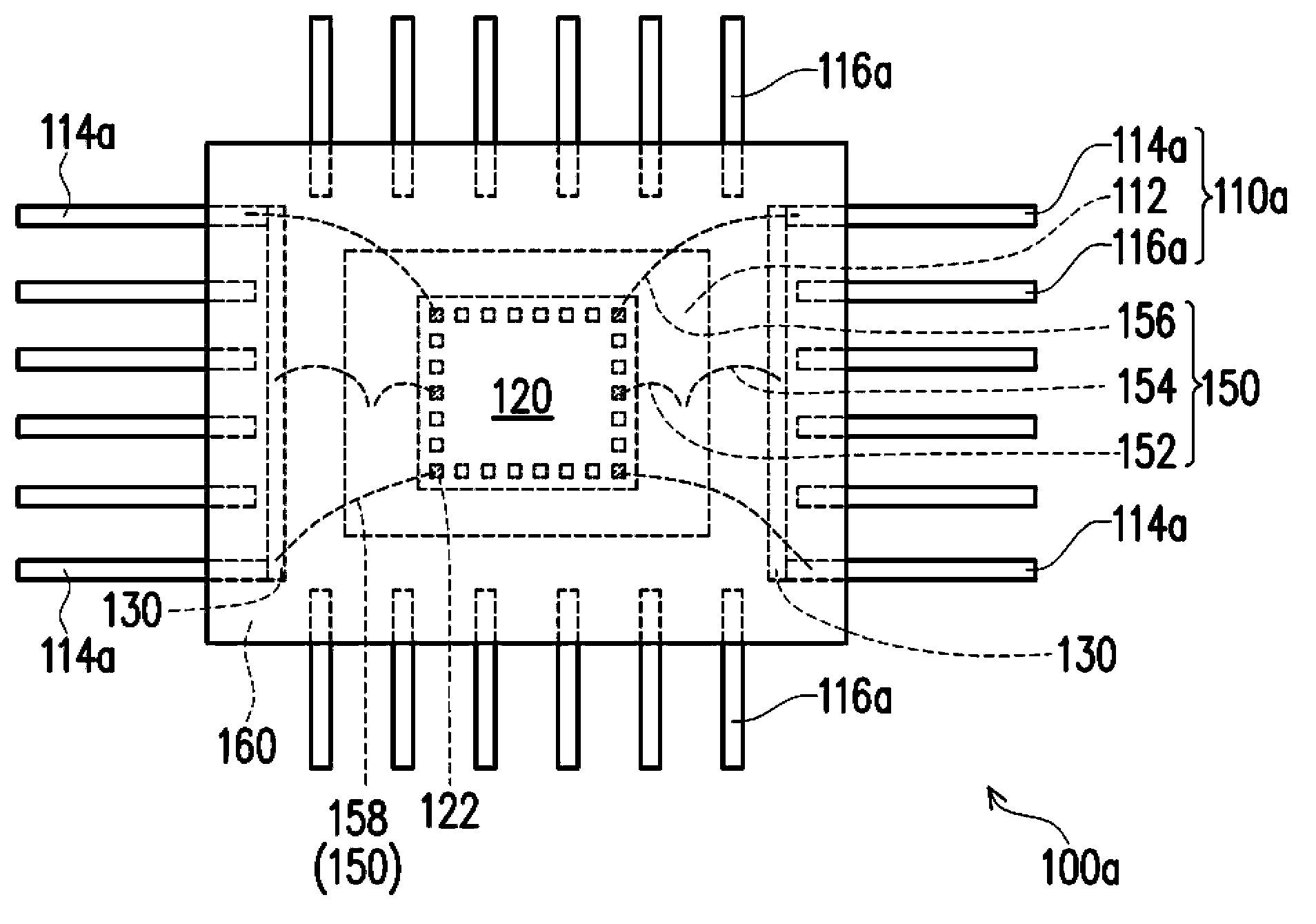 Chip packaging structure