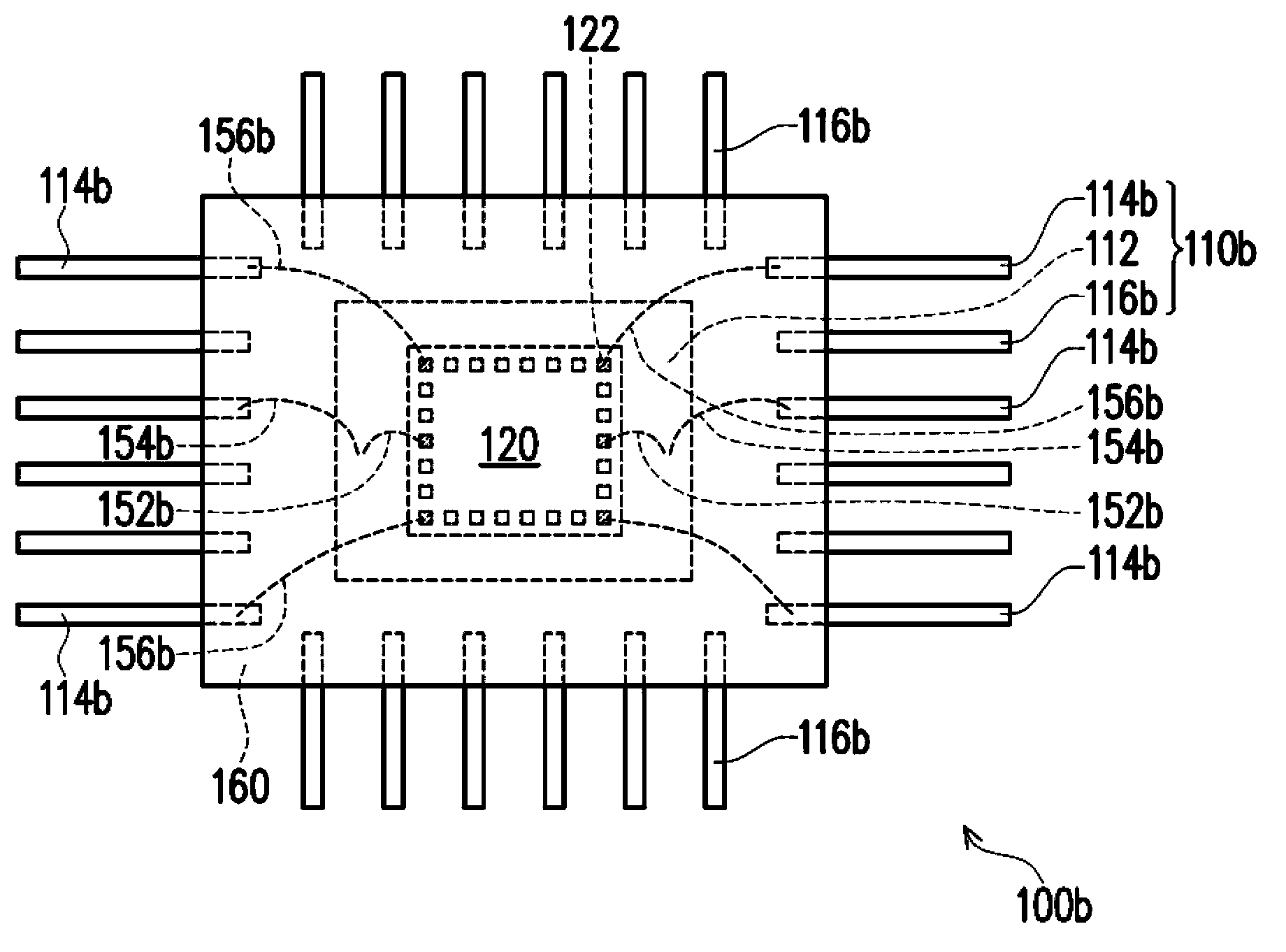 Chip packaging structure