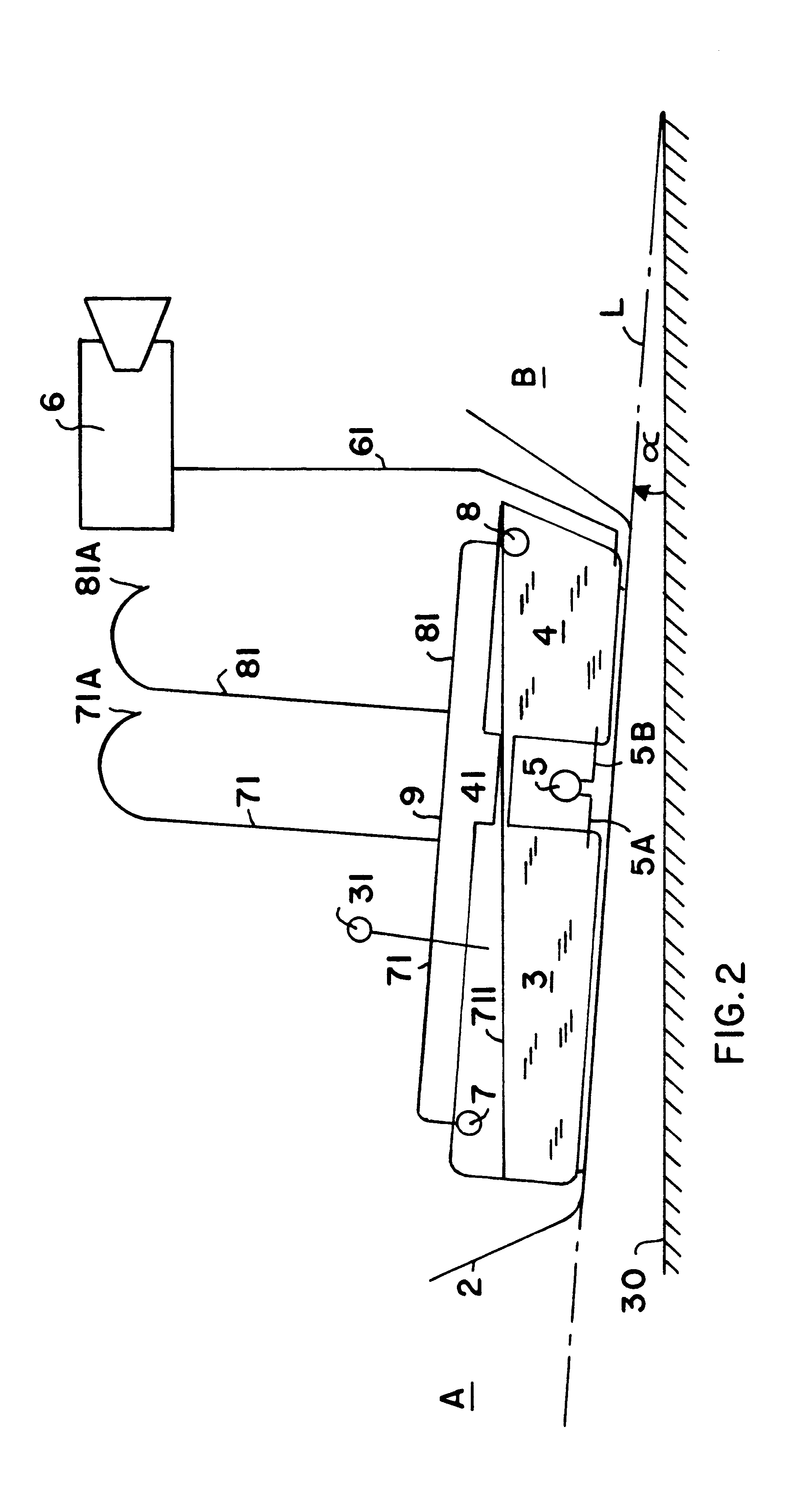 Ventilation valve with a breathing channel for a tank container of a helicopter