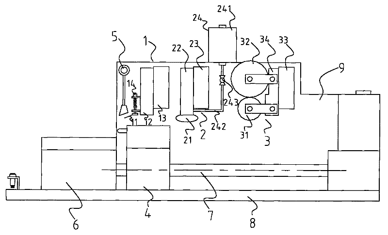 Method for automatically cleaning glass surface
