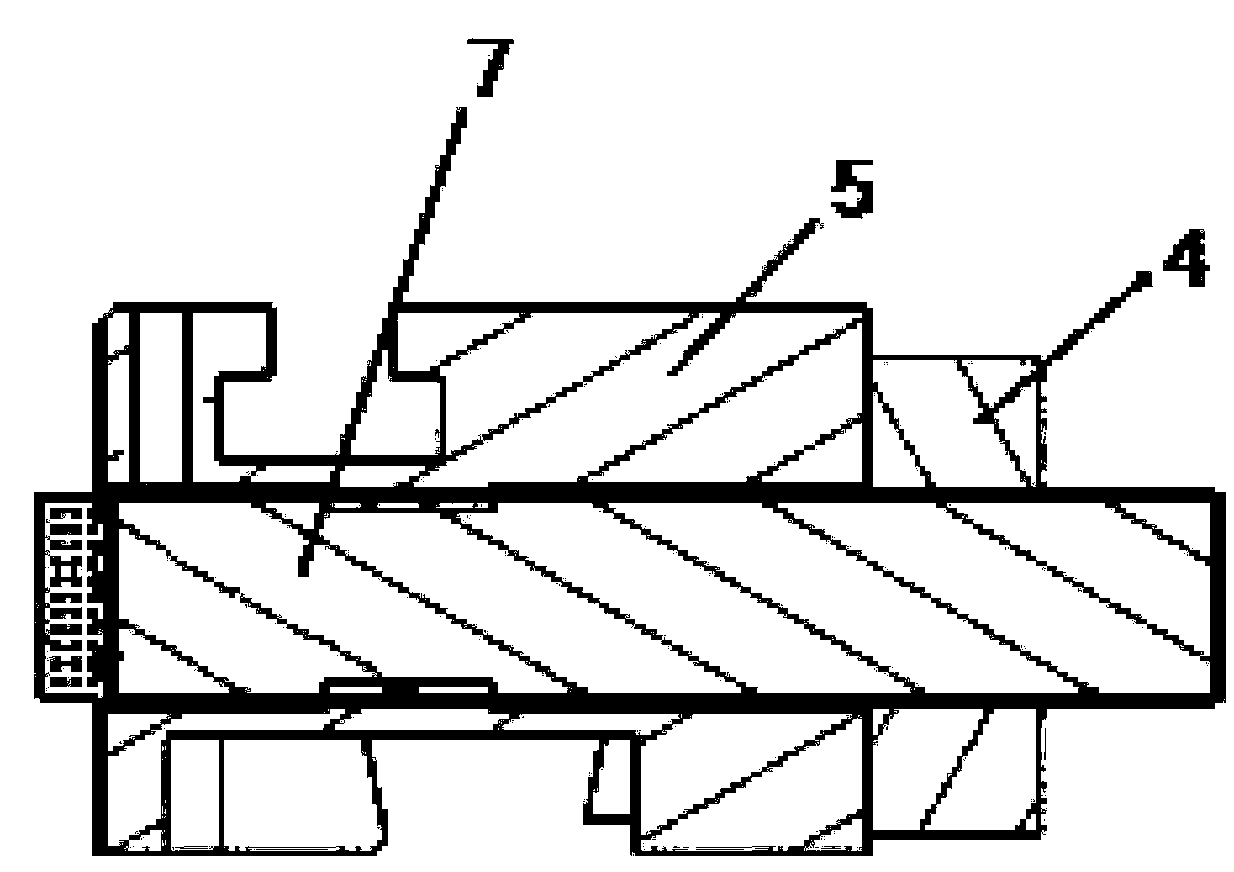 Feeding and positioning device of laser splicing and welding line