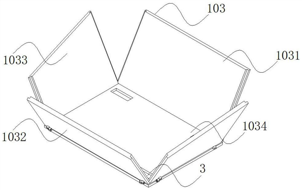 Crop remote sensing growth monitoring device based on Internet agriculture