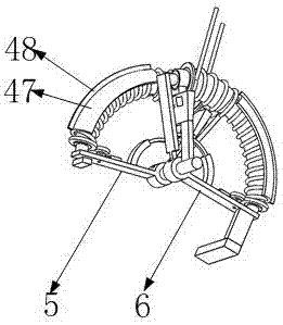 Automatic reinforced annular anti-collision automobile caster based on motor control