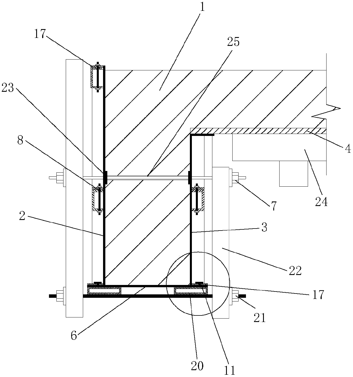 Curved cast-in-place concrete beams and construction methods based on shaped quick-release aluminum formwork