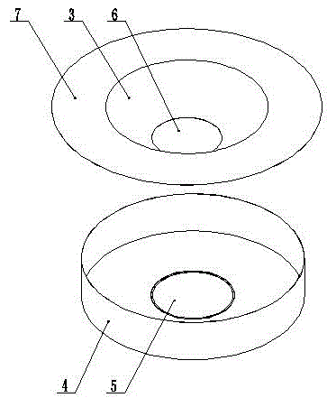 Water storage type heat-dissipation anti-coking structure of biomass burner