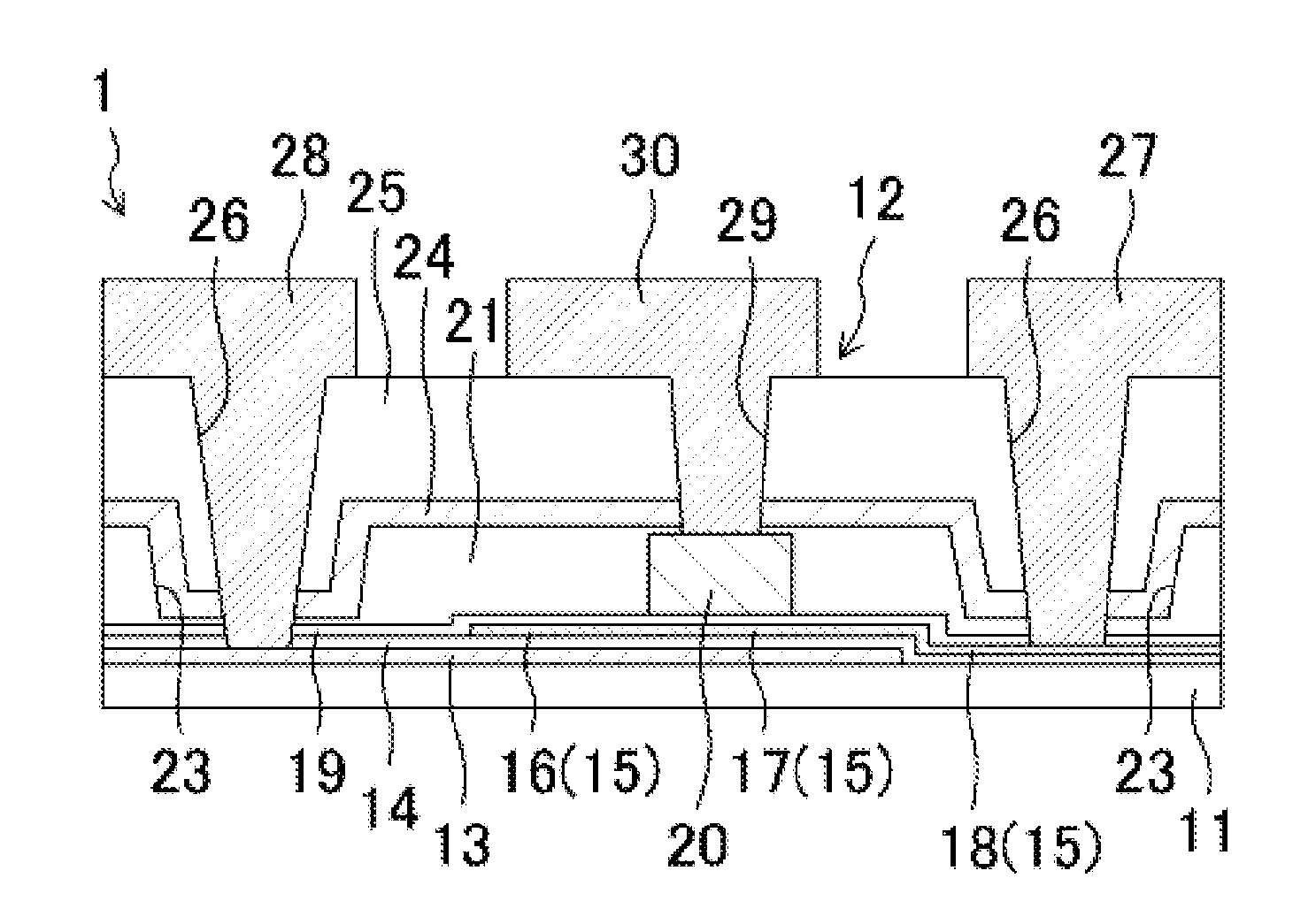 Semiconductor device and method of producing same