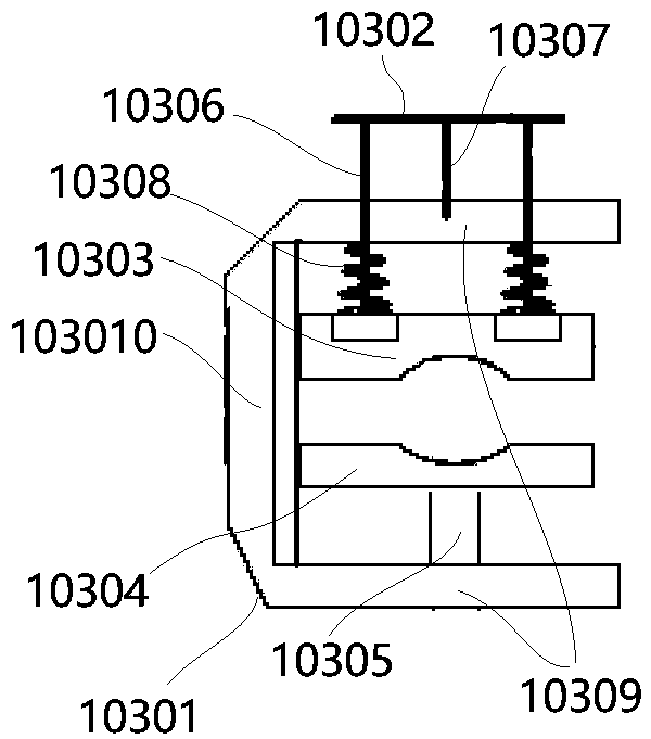 10kV distribution transformer gear position live check device