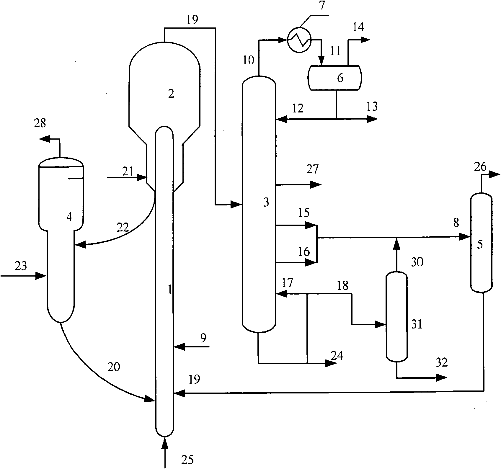 Method for more producing light oil by using hydrocarbon oil